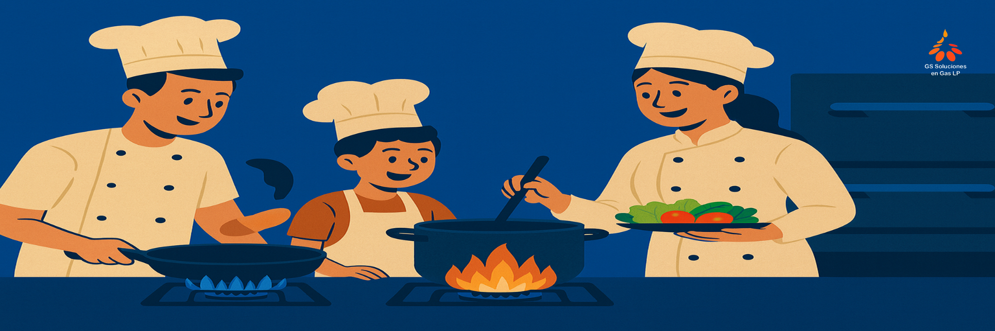 Soluciones de Gas LP para comercios