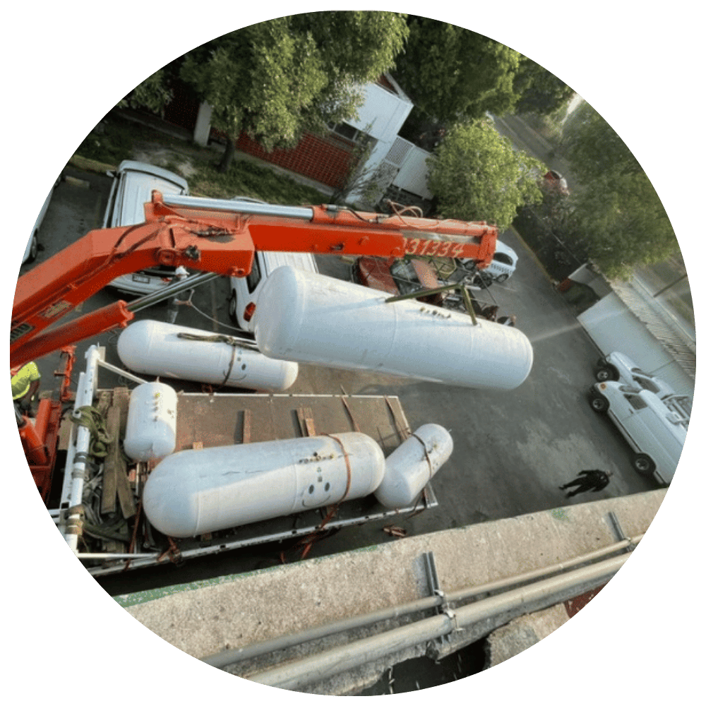 GSSoluciones – Maniobra y Elevación de Tanques